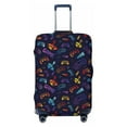 thumbnail image 1 of Haiem Games Luggage Cover Printed Suitcase Covers for Luggage Elastic Washable Suitcase Protector Fits 18-32 Inch Luggage-Small, 1 of 9