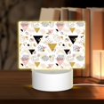 thumbnail image 1 of Haiem Geometric Triangle Pattern Acrylic Night Light Gift with 3 Color ModesTouch-Sensitive LED Lamp Perfect Gift for Mother's Day, Birthday, or Christmas, 1 of 9