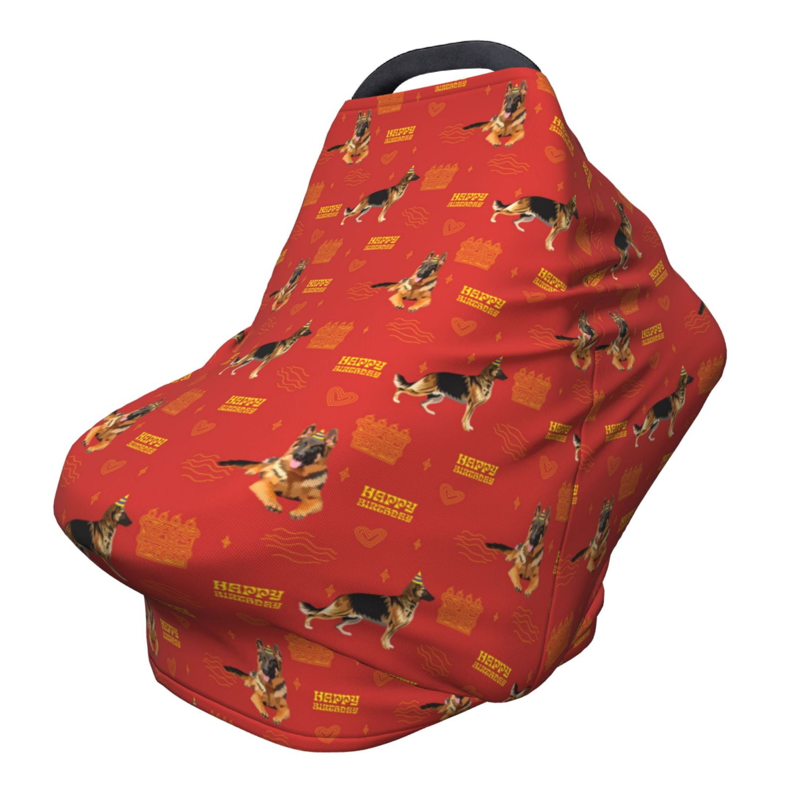Haiem German Shepherd Dog Baby Nursing Cover & Nursing Poncho Multi