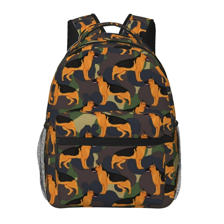 German shepherd school backpack hotsell