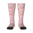 thumbnail image 1 of Haiem Girl Rabbit Socks, Funny Novelty Crazy Design Cotton Socks Sports Socks Knee High Socks For Men, Women,1Pairs - Gift For Working Friends, 1 of 9