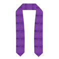 thumbnail image 1 of Haiem Glitter Purple Pattern Graduation Stole 2024 | Premium Satin Sash for Graduation Ceremony, 1 of 7