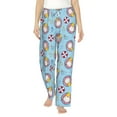 thumbnail image 1 of Haiem Gnome Pool Party Women's Pajama Pants Ultra Lightweight Pjs Bottoms Sleepwear Bottom Pants With Pocket Drawstring-X-Large, 1 of 7