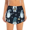 thumbnail image 1 of Haiem Gnome and Snowflakes Women's 2 in 1 Running Shorts - Lightweight Athletic Workout Gym Yoga Breathable Sports Shorts Liner with Phone Pockets-Small, 1 of 9
