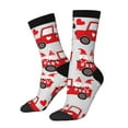 thumbnail image 1 of Haiem Gnomes On The Car Pattern Crew Socks – Soft & Durable Moisture-wicking Socks, Stay-Up Fit for Business, Work, and Casual Wear Size 5-11, 1 of 6