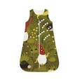 Haiem Gnomes Playing in the Garden Printed Baby Sleep Sack 06 Months