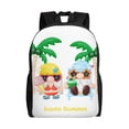 thumbnail image 1 of Haiem Gnomes Summer Beach1 Backpack - Stylish and Durable 15-inch Laptop Backpack with Waterproof Oxford Fabric, 1 of 8