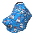 thumbnail image 1 of Haiem Gnomes in USA Baby Nursing Cover & Nursing Poncho - Multi Use Cover for Baby Car Seat Canopy, Stroller Cover, 360°Full Privacy Breastfeeding Coverage, 1 of 1
