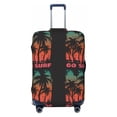 thumbnail image 1 of Haiem Go Surfer Luggage Cover Printed Suitcase Covers for Luggage Elastic Washable Suitcase Protector Fits 18-32 Inch Luggage-Small, 1 of 9