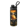 thumbnail image 1 of Haiem Golden Koi And Treasure Printed Sports Insulated Kettle 18oz stainless steel kettle Leak-proof Water Bottle,Double-wall Insulated Bottle for Travel,Sports,Fitness, 1 of 7