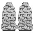 thumbnail image 1 of Haiem Gray Tractor Printed Car Seat Covers Set of 2, Universal Fit Car Seat Covers,Protective Seat Covers,Comfortable Car Seat Covers, Easy Installation Seat Covers, 1 of 9