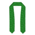 thumbnail image 1 of Haiem Green Glitter Pattern Graduation Stole 2024 | Premium Satin Sash for Graduation Ceremony, 1 of 7