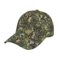 thumbnail image 1 of Haiem Green Skulls Baseball Cap Dad Hat Cotton Soft Adjustable Fashion Hats for Men Women Unisex Style Headwear, 1 of 9
