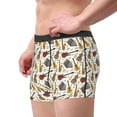 thumbnail image 1 of Haiem Guitar Men's Boxer Briefs, Every Day Comfort Stretch Cotton Moisture-Wicking Underwear-X-Large, 1 of 8