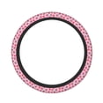 thumbnail image 1 of Haiem Haear Strawberry Print Steering Wheel Cover 15 Inches for Women Men, Neoprene Anti-Slip Cute Car Steering Wheel Grip Wrap Car Accessories Protective Case Cover for Vehicle Truck SUV, 1 of 8