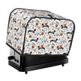 thumbnail image 1 of Haiem Halloween Dachshund Print Toaster Covers 2 Slice Wide Slot,Bread Dust Cover & Fingerprint Protection,Bread Machine Cover,Appliance Covers, 1 of 7