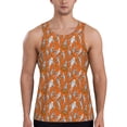 thumbnail image 1 of Haiem Halloween Mummy Men Workout Tank Top Gym Bodybuilding Sleeveless Muscle T Shirts Athletic Tank Breathable Workout Shirt-Small, 1 of 9