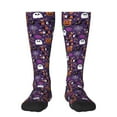 thumbnail image 1 of Haiem Halloween Sweet Candy Socks, Funny Novelty Crazy Design Cotton Socks Sports Socks Knee High Socks For Men, Women,1Pairs - Gift For Working Friends, 1 of 9