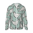 thumbnail image 1 of Haiem Hand Drawn Chickens UPF 50+ Fishing Shirts for Men Long Sleeve UV Sun Protection Hoodie Non-Mask Outdoor Hiking Shirts, 1 of 9