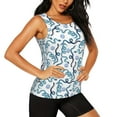 thumbnail image 1 of Haiem Hand Drawn Snake Workout Tank Tops for Women, Athletic Sports Slim-Fit Tank Tops, Compression Sleeveless Dry Fit Shirts,Athletic Shirt-Small, 1 of 9