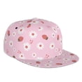 thumbnail image 1 of Haiem Hand Drawn Strawberry Classic Snapback Cap Flat Bill Hat Baseball Cap Adjustable Size Cotton Dad Hat, 1 of 9