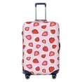 thumbnail image 1 of Haiem Hand Drawn Strawberry Luggage Cover Printed Suitcase Covers for Luggage Elastic Washable Suitcase Protector Fits 18-32 Inch Luggage-Large, 1 of 9