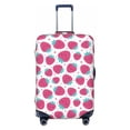 thumbnail image 1 of Haiem Hand Drawn Strawberry Luggage Cover Printed Suitcase Covers for Luggage Elastic Washable Suitcase Protector Fits 18-32 Inch Luggage-Medium, 1 of 9