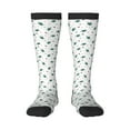 thumbnail image 1 of Haiem Hand Drawn Turtle Socks, Funny Novelty Crazy Design Cotton Socks Sports Socks Knee High Socks For Men, Women,1Pairs - Gift For Working Friends, 1 of 9