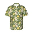 thumbnail image 1 of Haiem Happy Easter Printed Hawaiian Shirt for Men - Men’s Casual Beach Summer Shirts - Stretch Fabric with Modern Fit-X-Large, 1 of 9