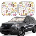 thumbnail image 1 of Haiem Happy Easter1 Windshield Sun Shade: Universal Foldable 2-Piece Car Front Window Sunshade - Blocks Uv Rays, And Reduces Heat,Essential Car Accessory Medium, 1 of 7