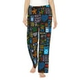 thumbnail image 1 of Haiem Happy Father Day Women's Pajama Pants Ultra Lightweight Pjs Bottoms Sleepwear Bottom Pants With Pocket Drawstring-X-Large, 1 of 9