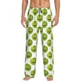 thumbnail image 1 of Haiem Happy Fruit Men's Pajama Pants Ultra Lightweight Pjs Bottoms Sleepwear Bottom Pants With Pocket Drawstring-Large, 1 of 7