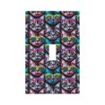 thumbnail image 1 of Haiem Happy Kitten Faces Pattern Decorative Wall Plates, 1-Gang 5.0" x3.0", Unbreakable Thermoplastic Faceplate Cover for Decorator Receptacle Outlet & Switch-Style T, 1 of 6