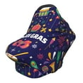 thumbnail image 1 of Haiem Happy Mardi Gras Baby Nursing Cover & Nursing Poncho - Multi Use Cover for Baby Car Seat Canopy, Stroller Cover, 360°Full Privacy Breastfeeding Coverage, 1 of 1
