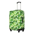 thumbnail image 1 of Haiem Happy St. Patrick's Day Pattern Luggage Cover Printed Suitcase Covers for Luggage Elastic Washable Suitcase Protector Fits 18-32 Inch Luggage-Large, 1 of 7
