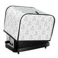 thumbnail image 1 of Haiem Heart Rabbit Print Toaster Covers 4 Slice Wide Slot,Bread Dust Cover & Fingerprint Protection,Bread Machine Cover,Appliance Covers, 1 of 7