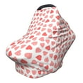 thumbnail image 1 of Haiem Hearts Baby Nursing Cover & Nursing Poncho - Multi Use Cover for Baby Car Seat Canopy, Stroller Cover, 360°Full Privacy Breastfeeding Coverage, 1 of 1