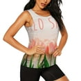 thumbnail image 1 of Haiem Hello Spring Workout Tank Tops for Women, Athletic Sports Slim-Fit Tank Tops, Compression Sleeveless Dry Fit Shirts,Athletic Shirt-Large, 1 of 9
