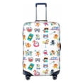 thumbnail image 1 of Haiem Hello Summer Cat Luggage Cover Printed Suitcase Covers for Luggage Elastic Washable Suitcase Protector Fits 18-32 Inch Luggage-Small, 1 of 8