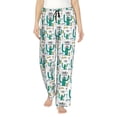 thumbnail image 1 of Haiem Hello Summer Women's Pajama Pants Ultra Lightweight Pjs Bottoms Sleepwear Bottom Pants With Pocket Drawstring-Small, 1 of 9