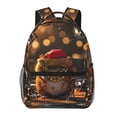 thumbnail image 1 of Haiem Hip-Hop Guinea Pig. Printed School Backpack,Casual Travel Lightweight Backpack,Durable Comfortable Multifunctional Backpack,Laptop Backpack, 1 of 5