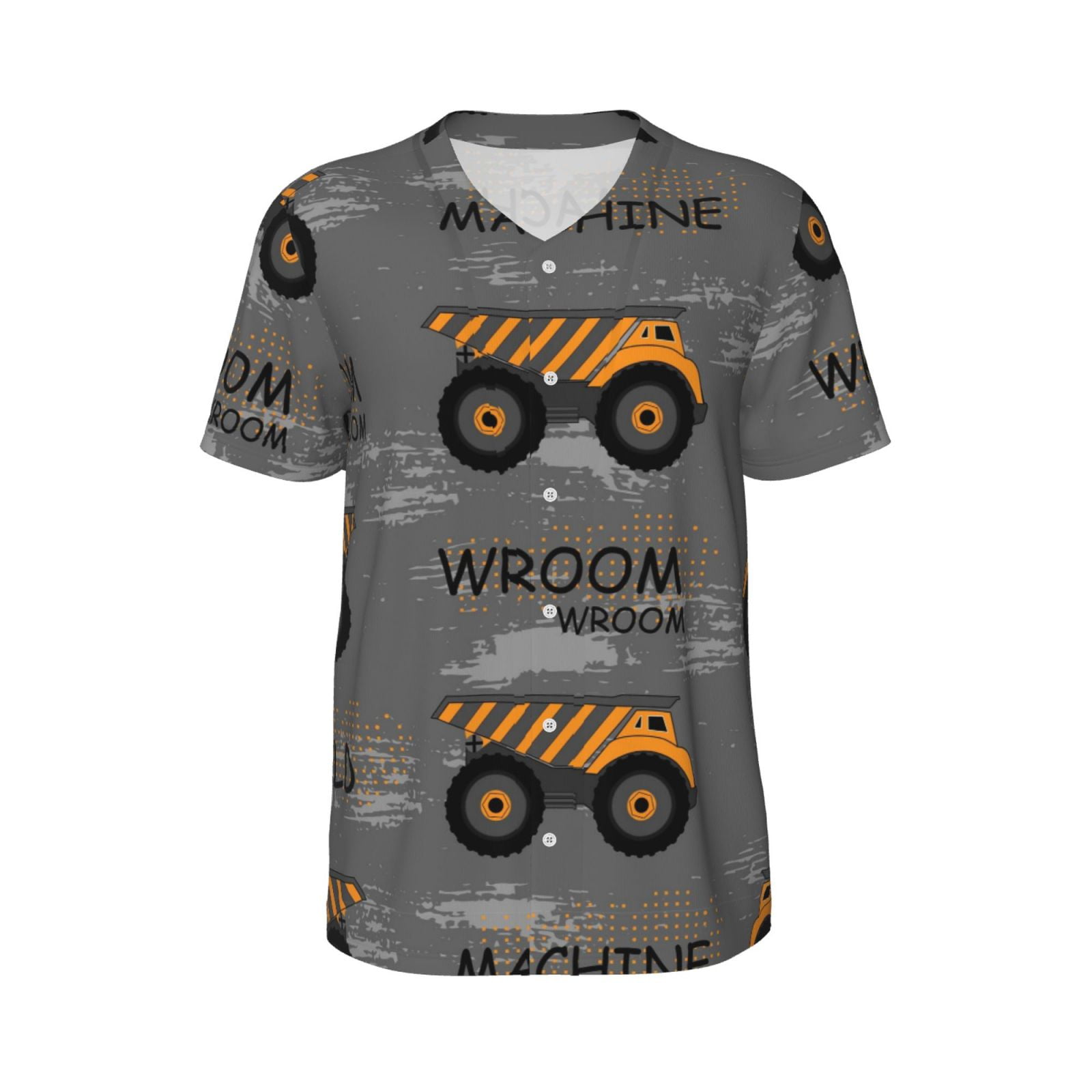 Haiem Hip Hop Hipster Baseball Jersey Button Down Shirts Sports