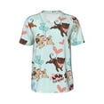 thumbnail image 1 of Haiem Hip Hop Hipster Baseball Jersey Button Down Shirts Sports Uniforms Men Women Jersey(Cute Pug Dogs,Medium), 1 of 9