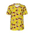 thumbnail image 1 of Haiem Hip Hop Hipster Baseball Jersey Button Down Shirts Sports Uniforms Men Women Jersey(Duck with Star Sunglasses,3X-Large), 1 of 9