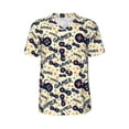 thumbnail image 1 of Haiem Hip Hop Hipster Baseball Jersey Button Down Shirts Sports Uniforms Men Women Jersey(Game Controller,XX-Large), 1 of 9