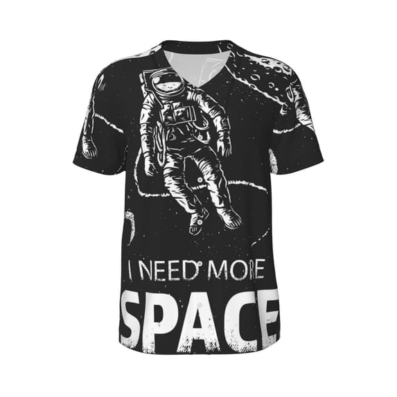 Haiem Hip Hop Hipster Baseball Jersey Button Down Shirts Sports Uniforms Men Women Jersey(I Need More Space,Small)