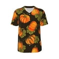thumbnail image 1 of Haiem Hip Hop Hipster Baseball Jersey Button Down Shirts Sports Uniforms Men Women Jersey(Orange Pumpkin,X-Large), 1 of 9