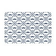 thumbnail image 1 of Haiem Hipster Mustache Front Door Mat Indoor Outdoor Entrance, Waterproof All-Season, All-Weather Doormat, Durable Flannel Fabric, Fade Resistant, Low Profile, 16x24in, 1 of 9