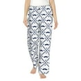 thumbnail image 1 of Haiem Hipster Mustache Women's Pajama Pants Ultra Lightweight Pjs Bottoms Sleepwear Bottom Pants With Pocket Drawstring-Large, 1 of 9