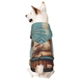 thumbnail image 1 of Haiem Hot Air Balloon Guinea Pig for Winter Dog Hoodie Sweatshirts with Pockets Warm Dog Clothes for Small Dogs Chihuahua-Large, 1 of 7
